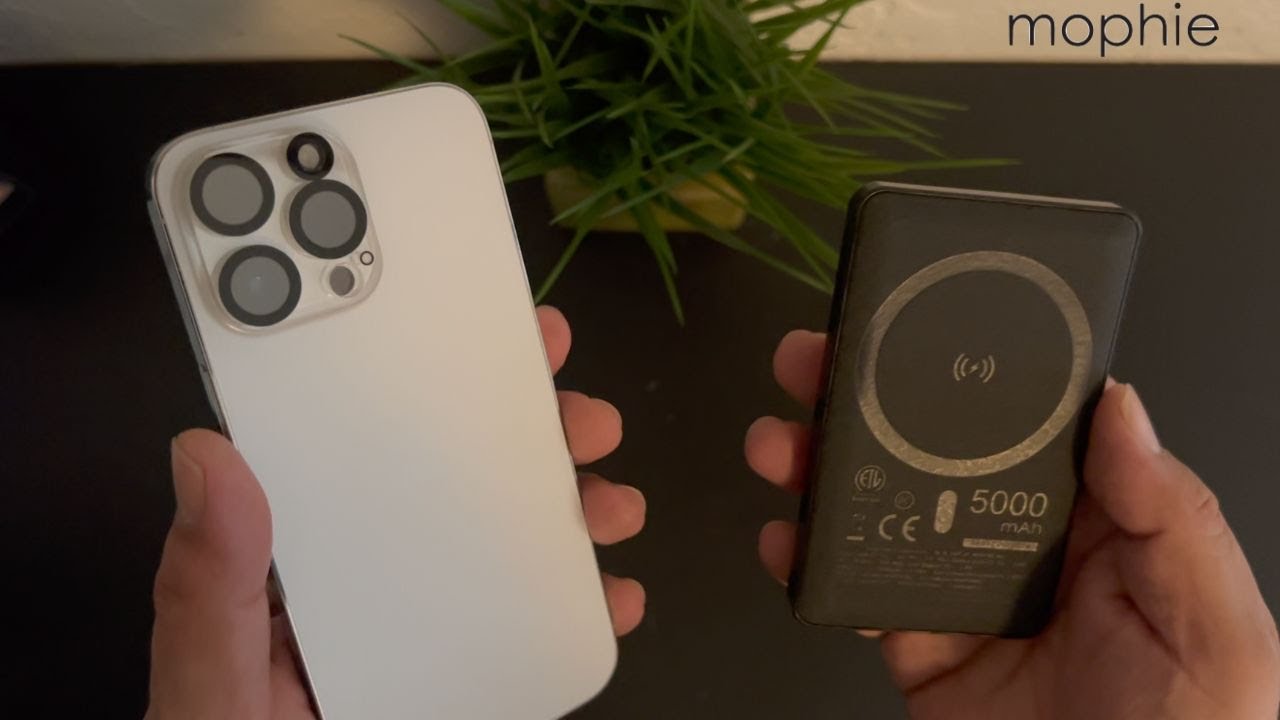 Зарядное устройство Mophie Snap+Juice Pack Magsafe Wallet для iPhone 15 Pro Max!