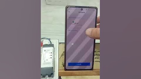 Cài đặt app điều khiển cổng cửa tự động