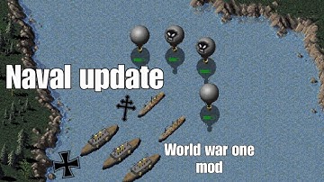 Rusted Warfare World War One in 3d naval update mod now released