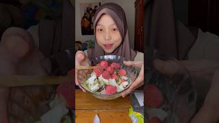 Snacking On Five Packs Of Avocado Ice Cream With Crispy Strawberry Apple shorts