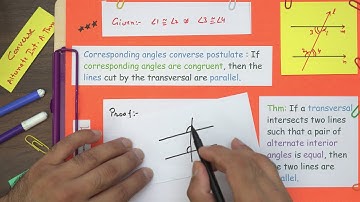 Theorem 6.3 Chapter 6 Class 9 Maths - Converse of alternate interior angles theorem - Proof