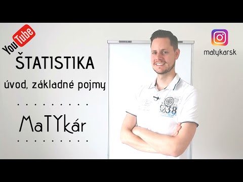 Video: Aké sú základné pojmy štatistiky?