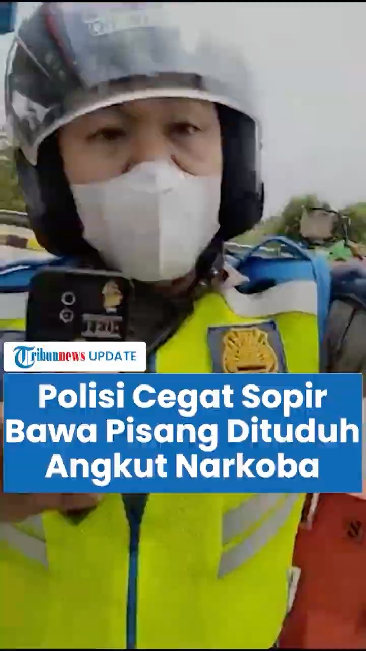 Viral Polisi Adu Mulut Curigai Sopir Truk Pisang di Palembang Bawa Sabu, Barang Tak Ditemukan