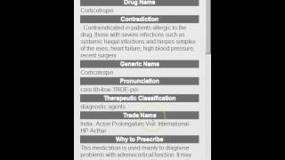 Medicine and Drugs dictionary android mobile app screenshot 3