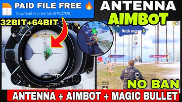 BGMI 4.1 ANTENNA CONFIG | BGMI 4.1 AIMBOT OBB | BGMI 4.1 ANTENNA AIMBOT OBB | MAGIC BULLET OBB BGMI
