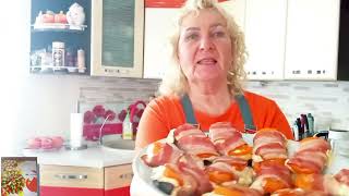 Хрустящие бутерброды 🥪 с беконом 🥓 и сыром 🧀, запечённые в духовке