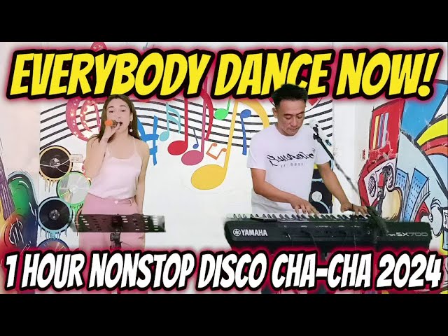 EVERYBODY DANCE NOW! 1 HOUR NONSTOP DISCO CHA - CHA 2024 | REA & ROMEL JAM AT ZALDY MINI STUDIO class=