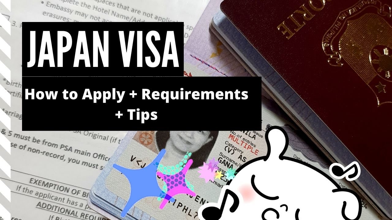 tourist visa for japan requirements