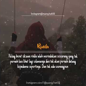 Story wa muslimah rindu(lagu india)