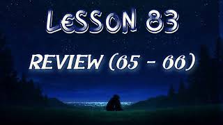 Lesson 83 | Daily Guided Meditations | A Course In Miracles Workbook for Students