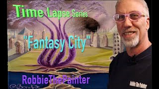 Fantasy City |#howto | #art |#oilpainting |#artist |#beautiful