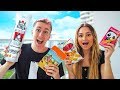 TRYING CHINESE SNACKS WITH MY GIRLFRIEND