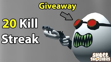20 Kill Streak + Giveaway! | Shell Shockers