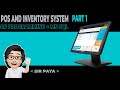 Pos and inventory system tutorial part 1  flat design menu  sir paya