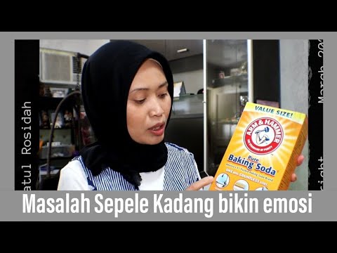 Baju tidak APEK. Manfaat Baking Soda Membantu Menyelesaikan masalah Ibu Rumah Tangga.