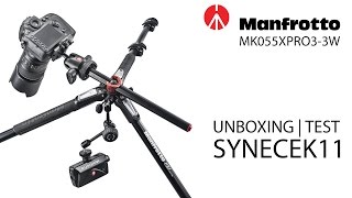 MANFROTTO MK055XPRO3-3W | Unboxing