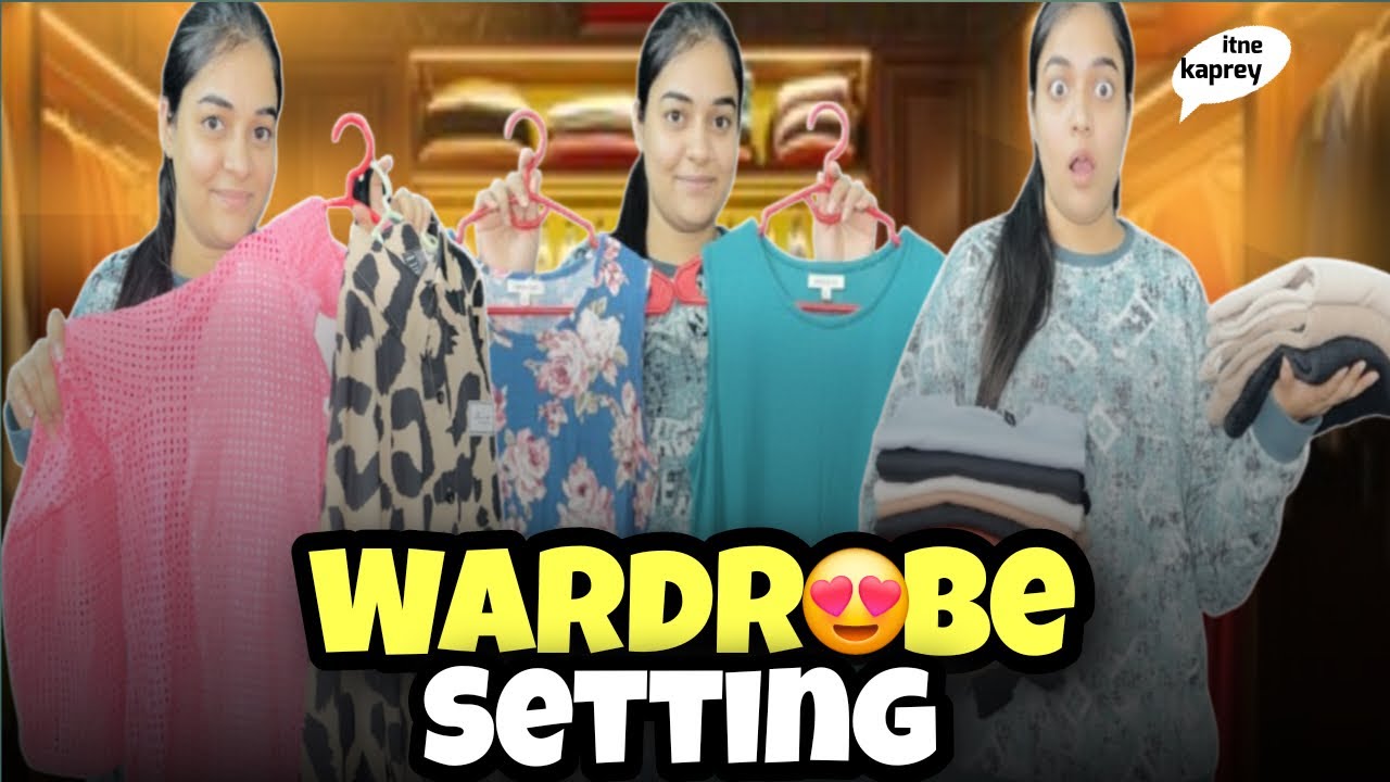 Wardrobe Setting Done 👍🏻 |Ayman Mughal Vlog 