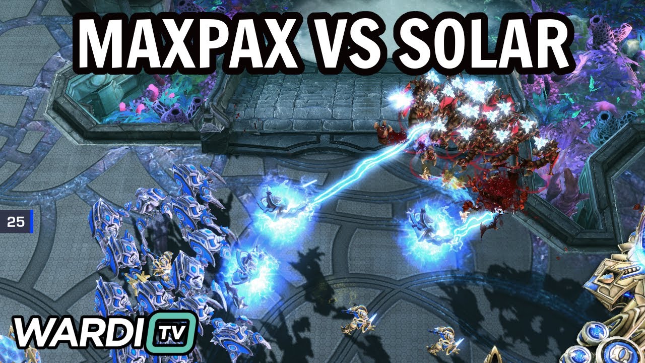 MaxPax vs Solar (PvZ) - WardiTV Mondays 3 [StarCraft 2] - YouTube