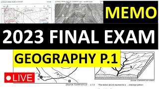 2023 MEMO P.1  GRADE 12 GEOGRAPHY P.1   (MAP WORK, CLIMATOLOGY)  [GET ANSWERED] screenshot 2