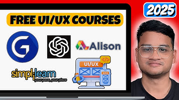 Top Free UI/UX Design Courses with Certificates | Learn UI/UX Online 2025