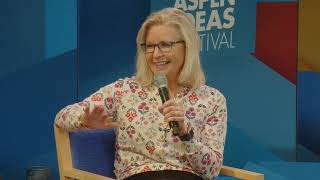 Lester Holt in Conversation with Elizabeth Cheney at the Aspen Ideas Festival