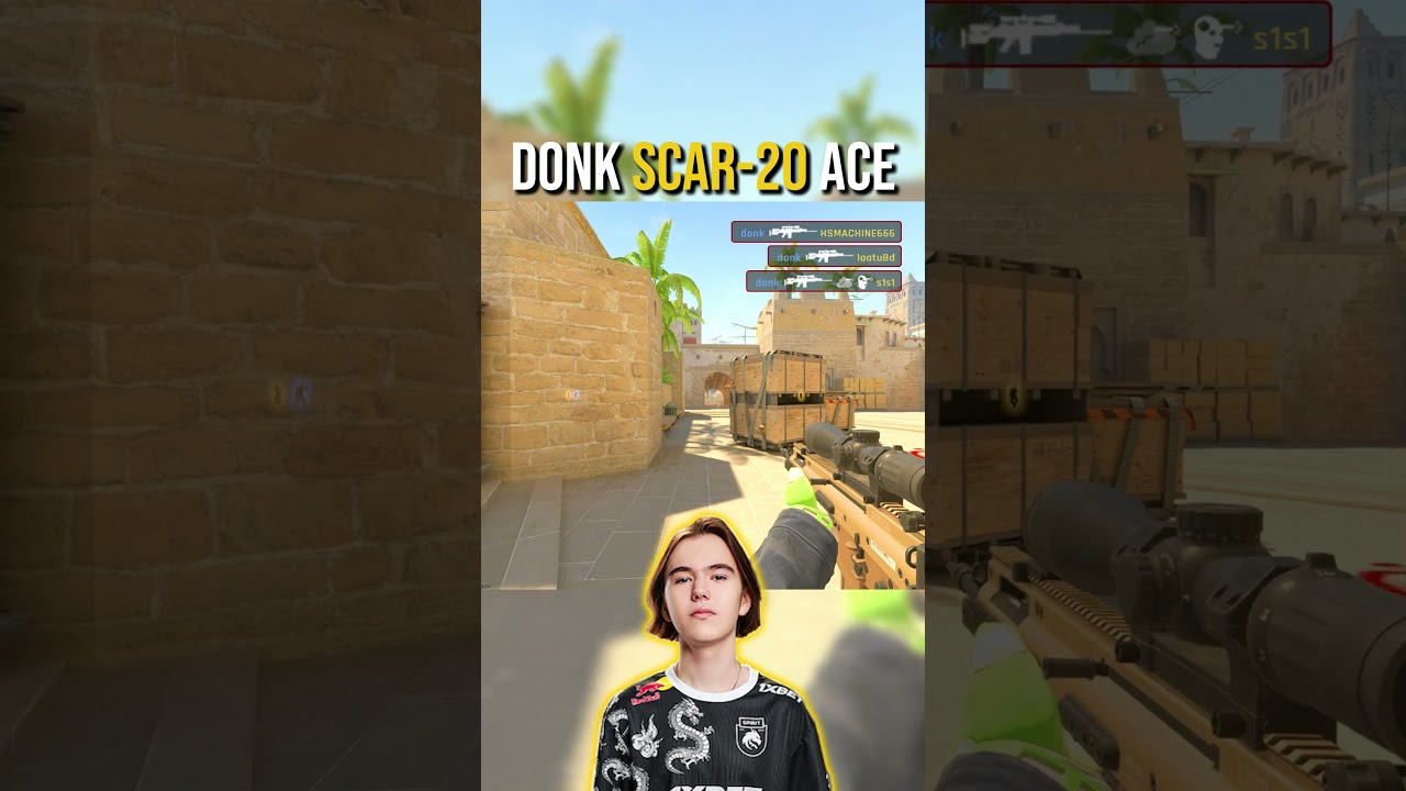 insane SCAR-20 ace — donk is a beast 🎯 