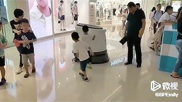 Automatic Floor Cleaning Robot with Rapid, Dynamic Obstacle Avoidance