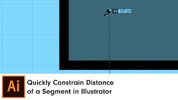 Quickly Constrain Distance of a Segment in Illustrator | InkScribe
