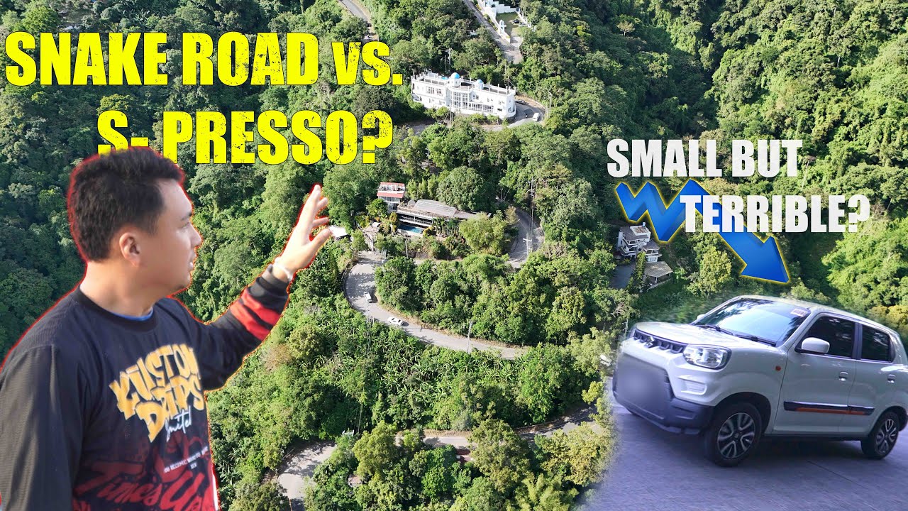 Snake Road vs. Small Car? One of the Dangerous road in Cavite | Sugay Road x S-Presso