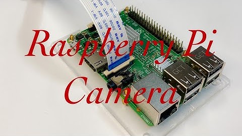 Taking Pictures And Making Time Lapse Videos On A Raspberry Pi Using The Pi Camera Board