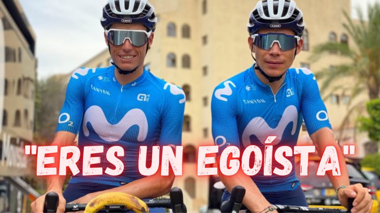 FUERTES DECLARACIONES DE MIGUEL ANGEL LOPEZ "ERES UN EGOÍSTA" A ENRIC MAS Y AL MOVISTAR TEAM