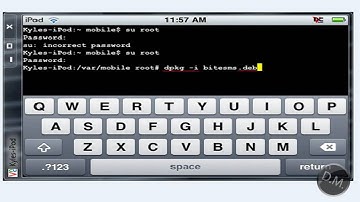 How to install .deb files onto your iphone or Ipod Touch From Your Computer