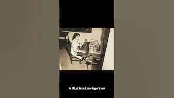 The First Computer Bug Was a Real Moth?!  #historyshorts #history #didyouknow