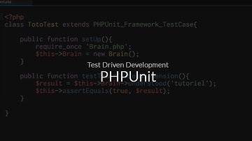 Tutoriel PHPUnit : Tests unitaires, PHPUnit