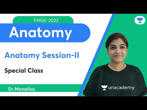 Target FMGE 2022 : Anatomy Session-II | Let's Crack NEET PG | Dr. Monalisa