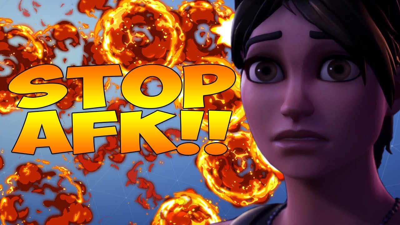 Fortnite Save The World - AFK Problem "RANT" STOP AFK!!