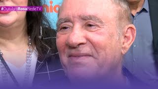 Renato Aragão talks about the lawsuit to block the documentary.