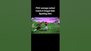 Average ranked match in Dragon Ball: Sparking Zero #dragonball #dragonballsparkingzero