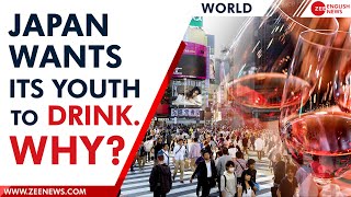 Japan launches a contest to urge young people to drink more alcohol. Why would any country do that