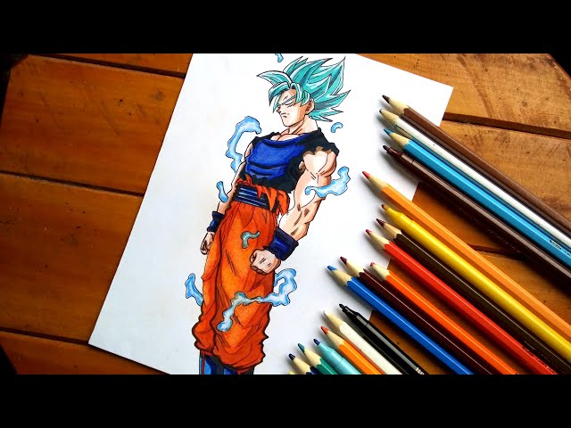 como desenhar o goku ssj4 🔥🔥 COMPLETO 👈 