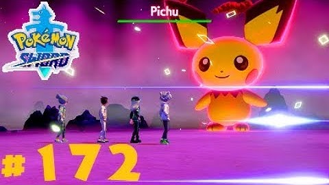 Pokemon Sword Shiny Dynamax Pichu Raid & Catch