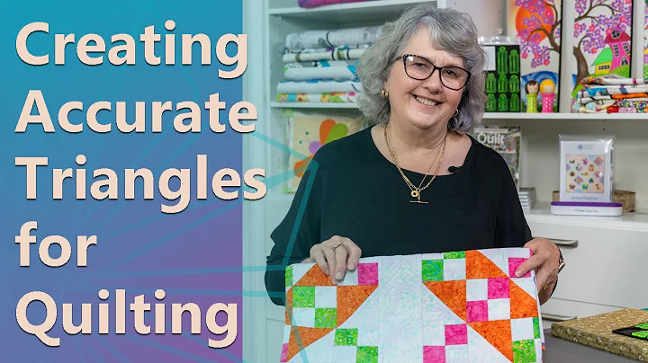Creating Accurate Triangles for Quilting