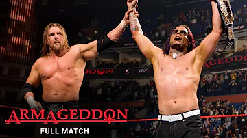 FULL MATCH - Edge vs. Jeff Hardy vs. Triple H: Armageddon 2008 - WWE Title Match: Armageddon 2008