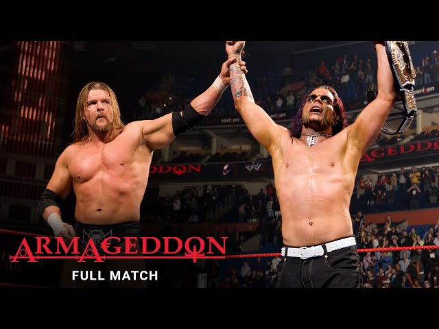 FULL MATCH - Edge vs. Jeff Hardy vs. Triple H: Armageddon 2008