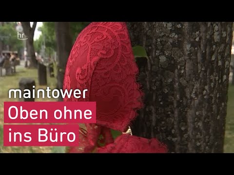 Ohne BH ins Büro | maintower