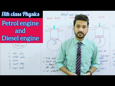 Petrol engine and Diesel engine  class 11 physics physics ka safar