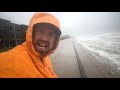 HURRICANE HANNA making landfall near Padre Island, Texas!