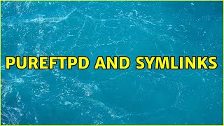 PureFTPd and symlinks