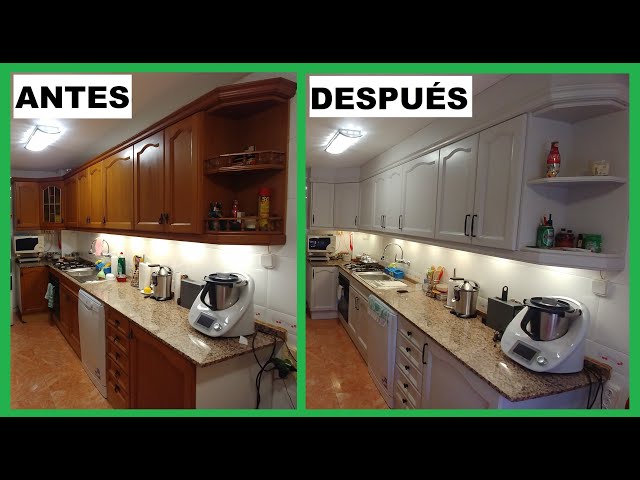 Pintar muebles de cocina: Cambio low-cost a tu cocina 
