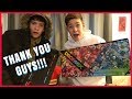 UNBOXING THE NEW HASBRO TOY AND OPENING BIRTHDAY GIFTS FROM FANS!! || Max & Harvey